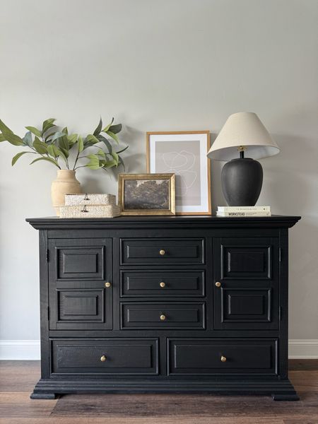 Shop the decor pieces I used to style my dresser! 

#LTKStyleTip #LTKHome