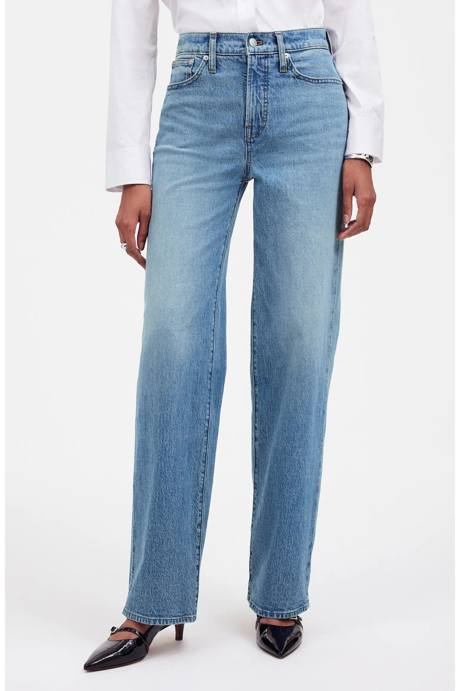 Madewell The Perfect Vintage Wide Leg Jeans (Women) | Nordstromrack | Nordstrom Rack