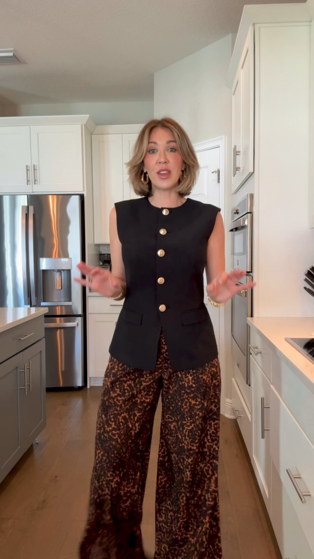 Wearing mediums 

#LTKBeauty #LTKStyleTip #LTKWorkwear