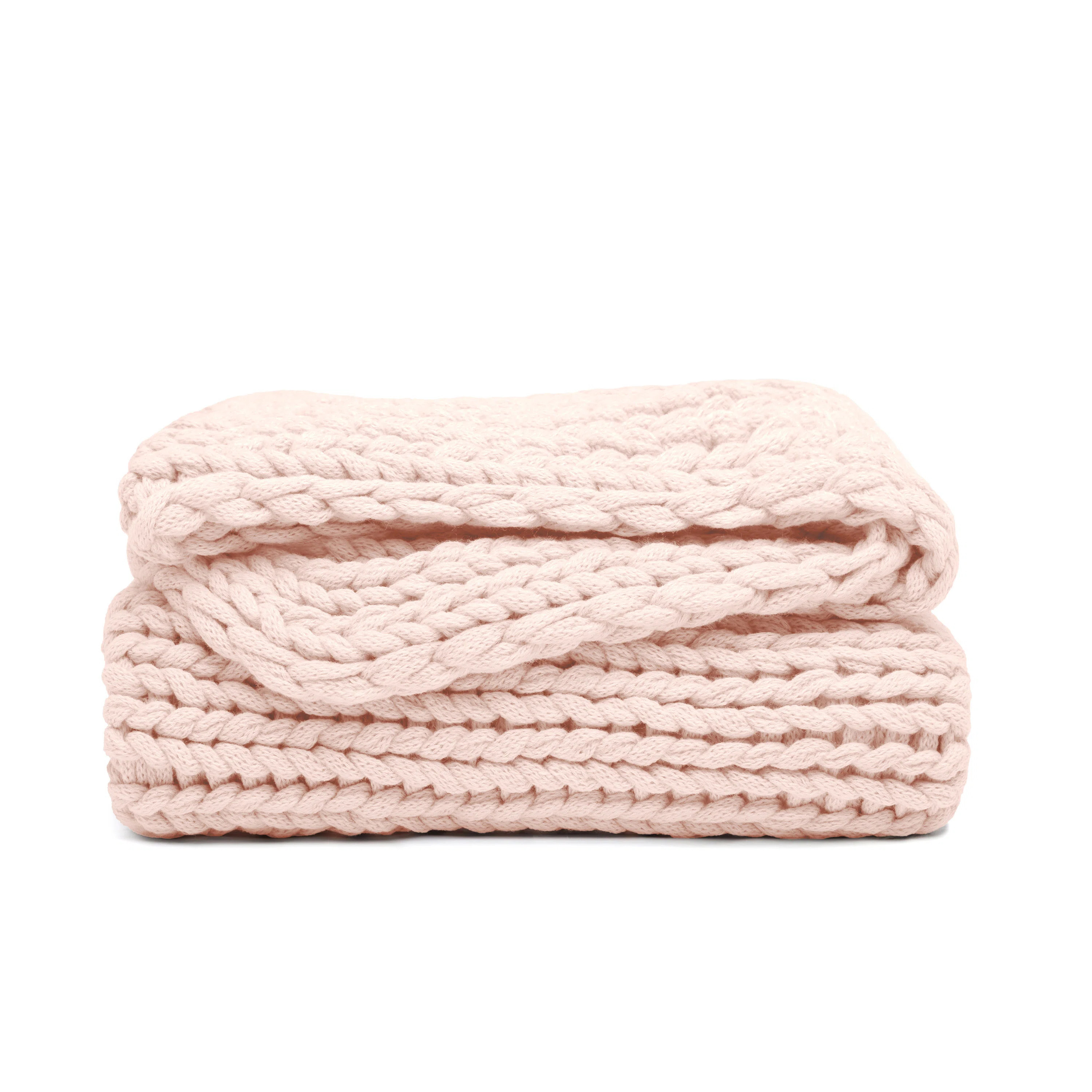 Handmade Chunky Knit Throw Blanket | Wayfair North America