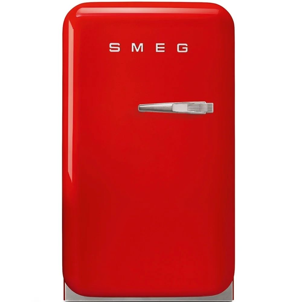 Smeg 50s Retro Style Mini Refrigerator Red Left Hinge | Bed Bath & Beyond
