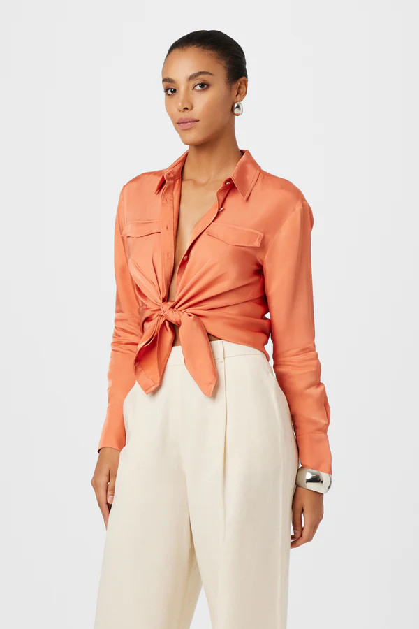 Annika Button Down Shirt | Toccin