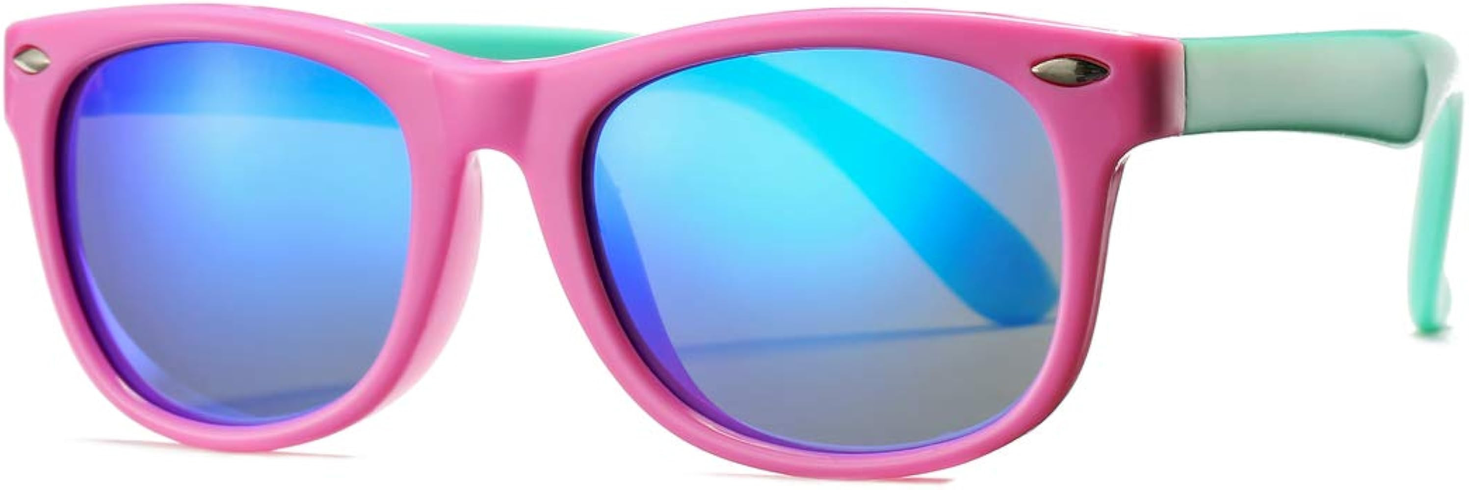 COASION Kids Polarized Sunglasses TPEE Rubber Flexible Shades for Girls Boys Age 3-9 | Amazon (US)