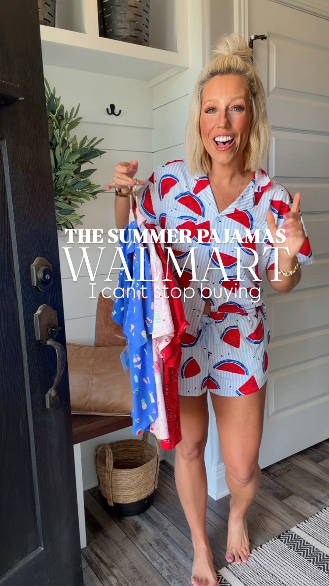 Your summer uniform just became pajamas ☀️🩷 These Walmart PJ sets are lightweight, comfy, cute, and perfect for hot summer nights, slow mornings, and all-day lounging. The prints, colors, and soft fabric are giving expensive without the price tag 🙌 
⬇️⬇️⬇️
Pjs size medium
#WalmartFinds #SummerPajamas #Affordablestyle #WalmartStyle #SummerEssentials #CozyGirl #MatchingSet #MomStyle #ComfyAndCute #WalmartNewArrivals @WalmartStyle