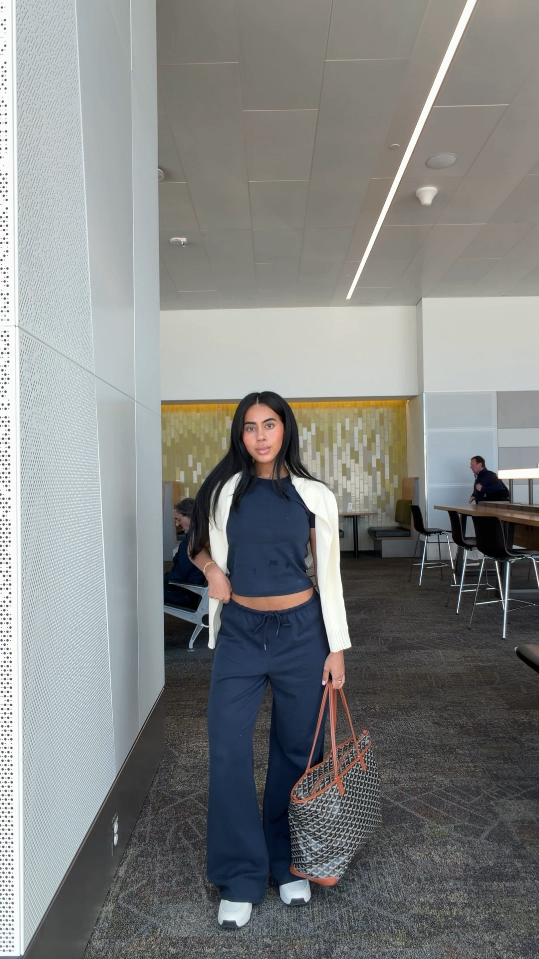 Wearing small in pants + top! 