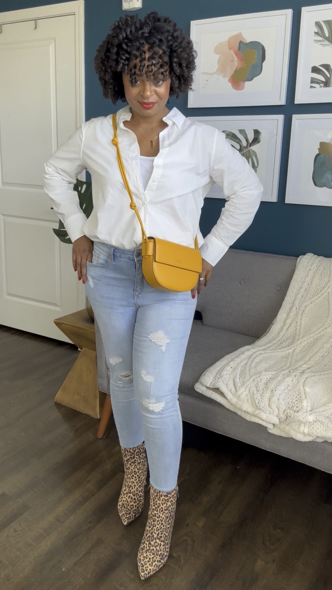 Get dressed anyway. You won’t regret it ❤️

#fashionblogger #fashionreel #stylethreesixty #latoyaebony #whitehandbag #yellowbags #fashionmotivation #styletips #stylereel #whitebuttonupoutfit #springoutfits

#LTKstyletip #LTKcurves #LTKfit