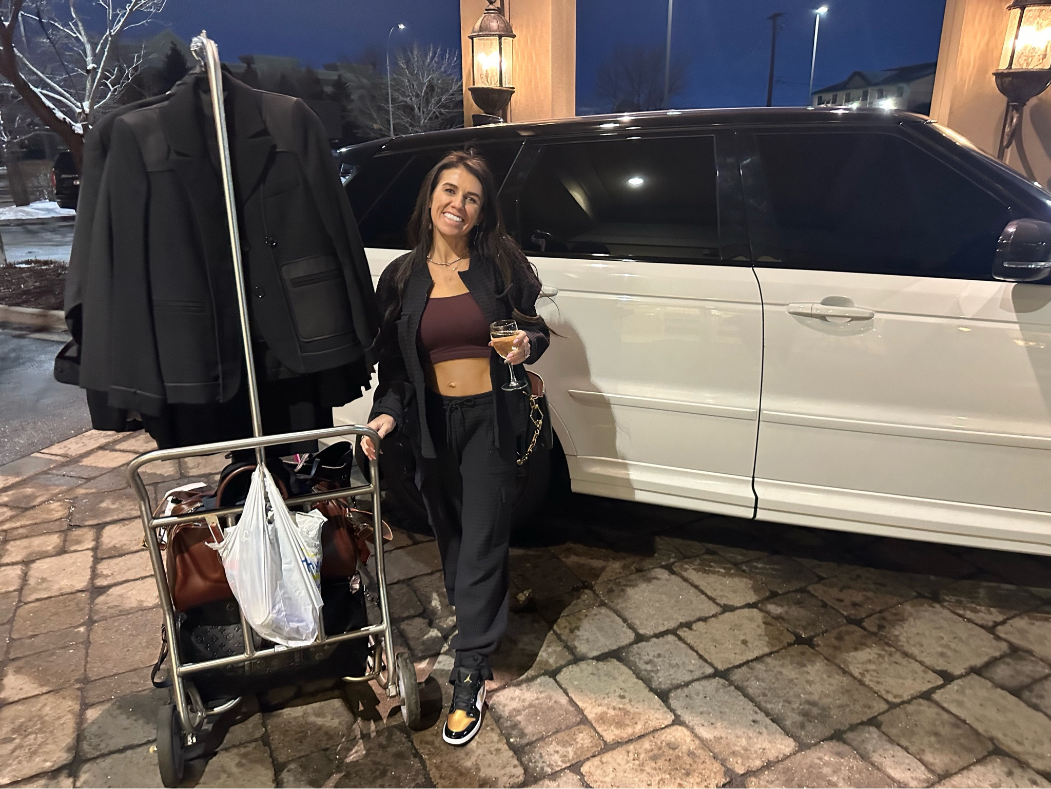 Travel Outfit | Nike Addict | Style | Travel 
Devon Windsor | Range Rover Love | 

#LTKtravel #LTKActive #LTKstyletip