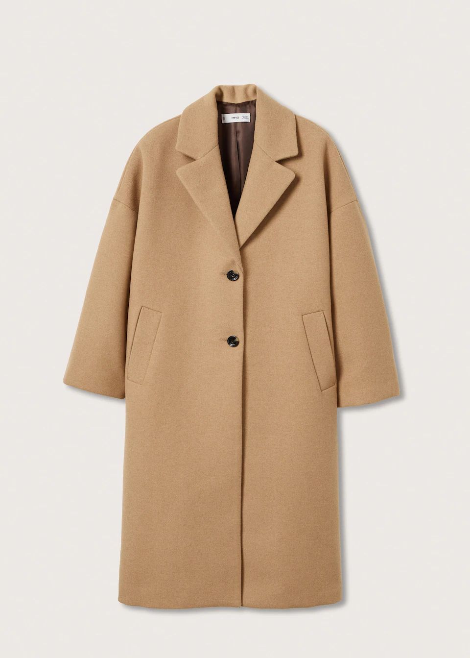 Oversize wool coat | MANGO (US)