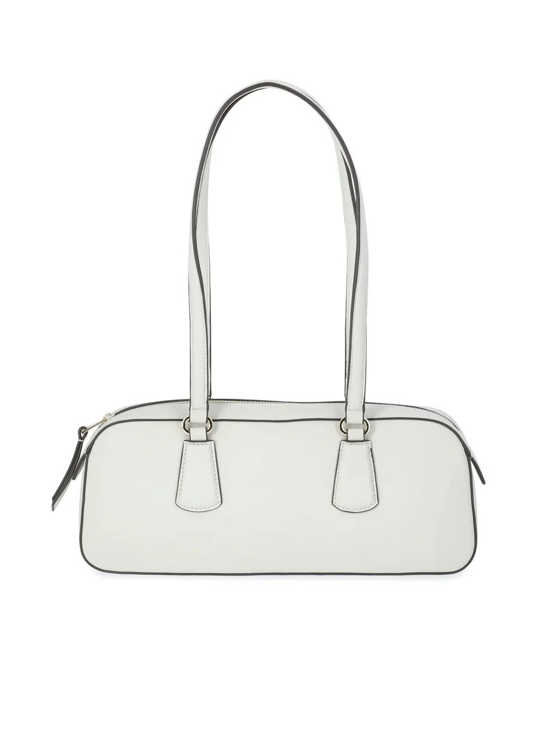 Scoop Women's East West Faux Leather Shoulder Bag, Crystal | Walmart (US)