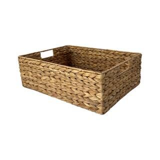 Large Natural Water Hyacinth Basket by Ashland® | Michaels | Michaels Stores