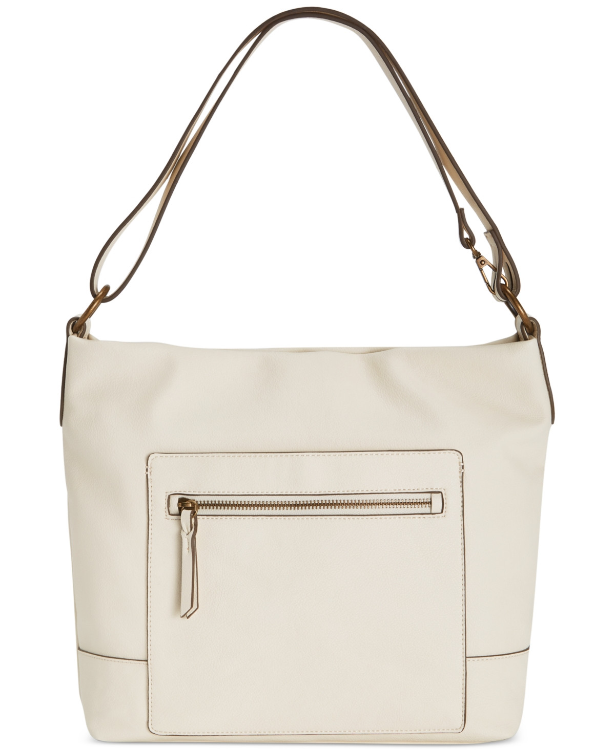 Style & Co Hudsonn Hobo Bag, Exclusively at Macy's - Alabaster | Macy's