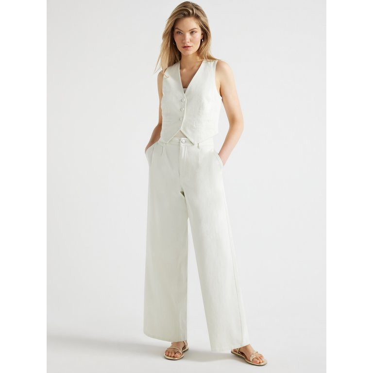 Scoop Women’s Tailored Vest, Sizes XS-XXL | Walmart (US)