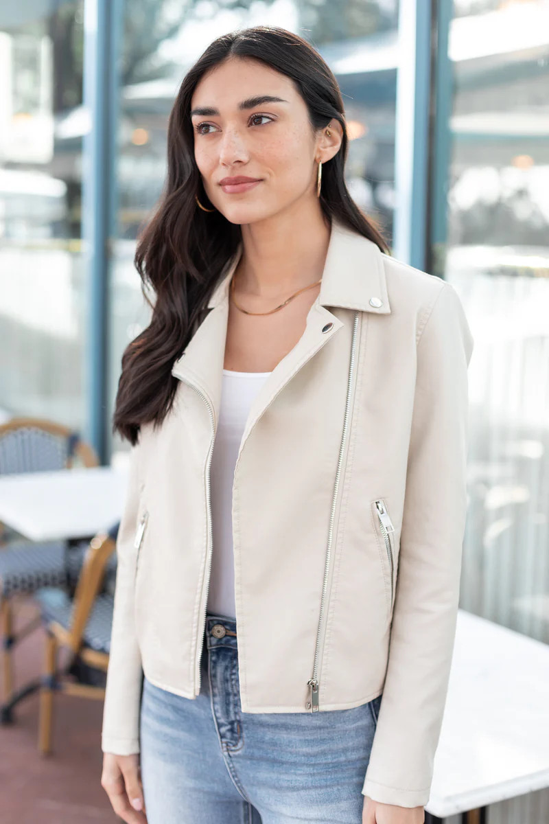 Lynette Leather Jacket | Avara