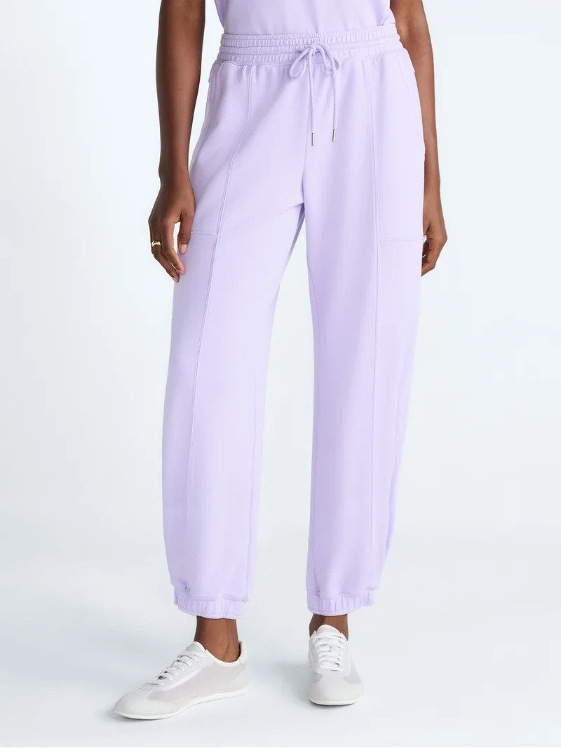 Scoop Women's and Women's Plus New Scubaknit Barrel Pants, Sizes XS-4X | Walmart (US)