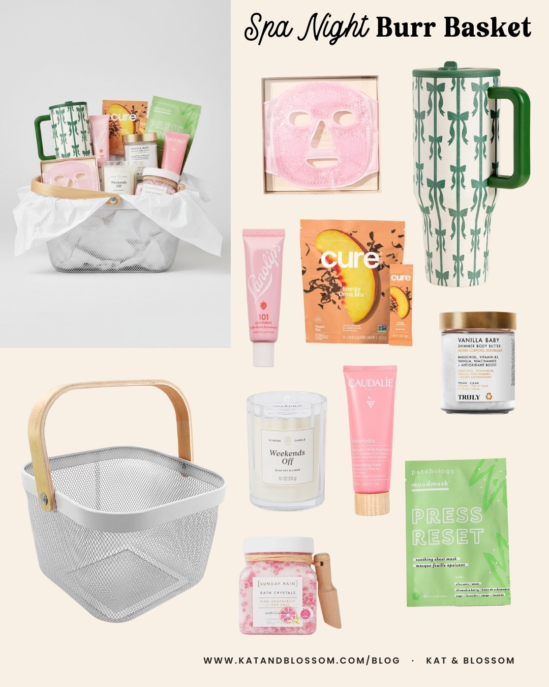 Spa Night Burr Basket 

#LTKGiftGuide #LTKHoliday