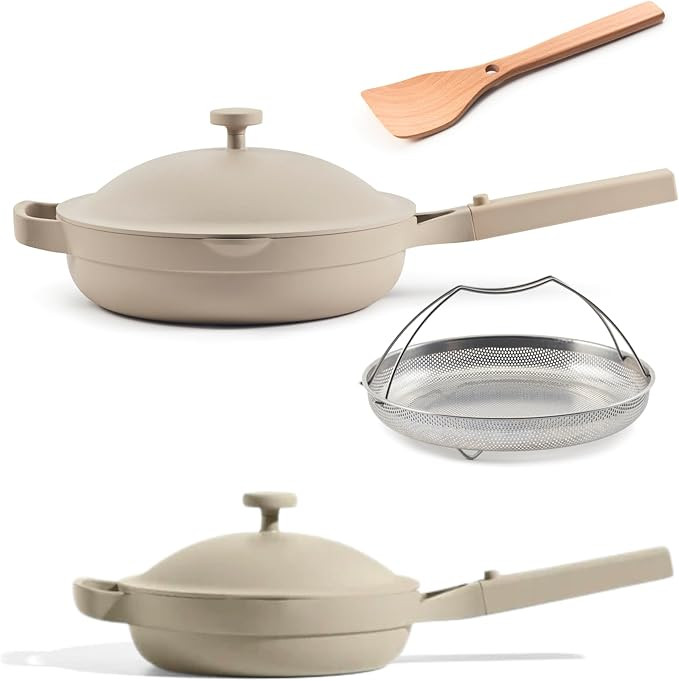 Our Place Always Pan Duo - Standard & Mini Always Pan 2.0 Bundle | Multi-Functional Cookware Set ... | Amazon (US)