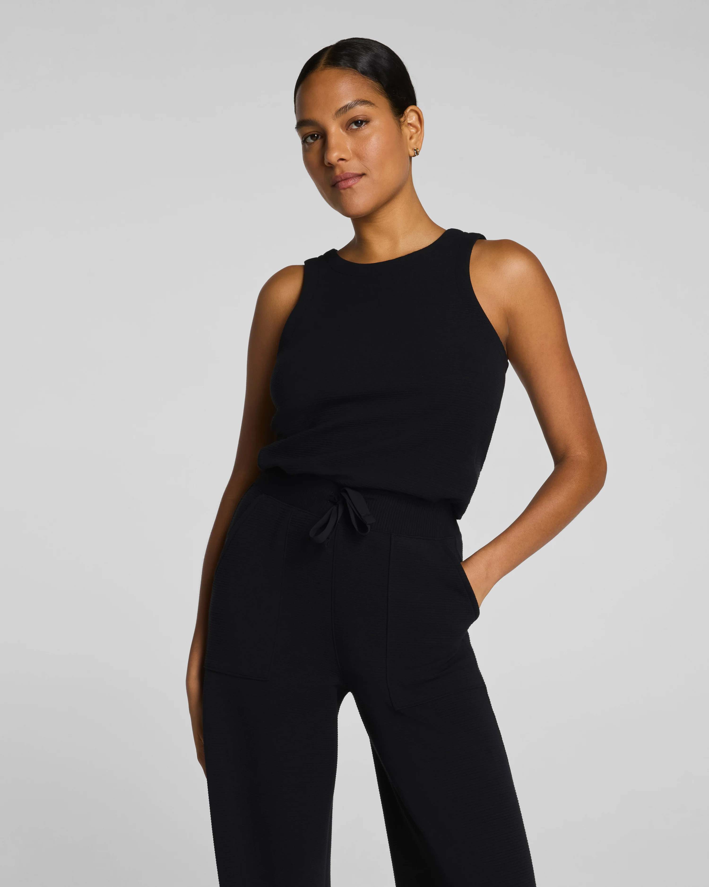 SPANX AirEssentials® French RibSleeveless Jumpsuit | Spanx