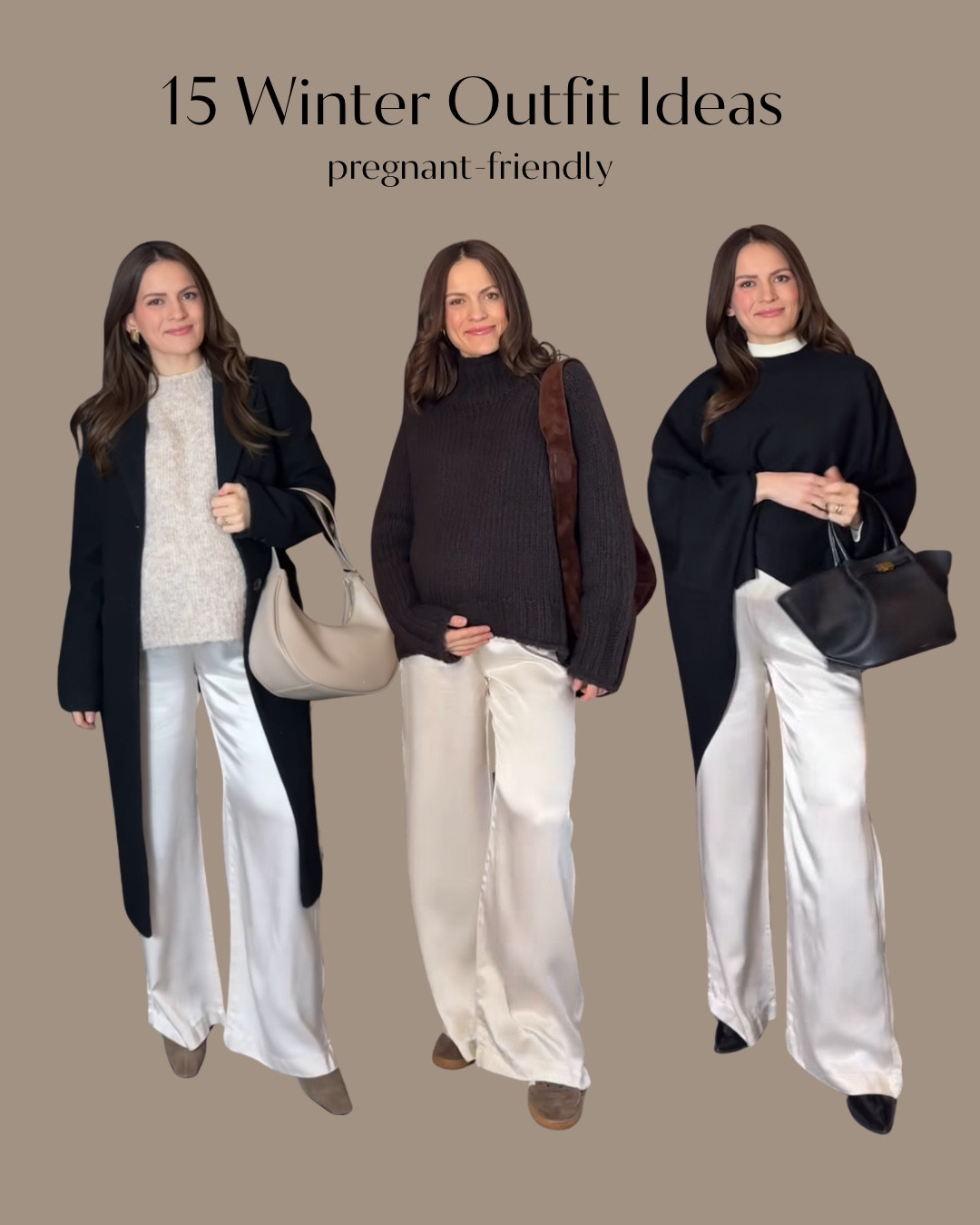 Winter dressing while pregnant is hard — especially when you don’t want to buy maternity clothes you’ll never wear again.

These are 15 winter outfits I’ve been wearing throughout pregnancy using l non-maternity pieces that stretch, layer, and still look polished.



Save this for the days you have nothing to wear but still want to feel put together.

#LTKmaternity #LTKuk #LTKwinter