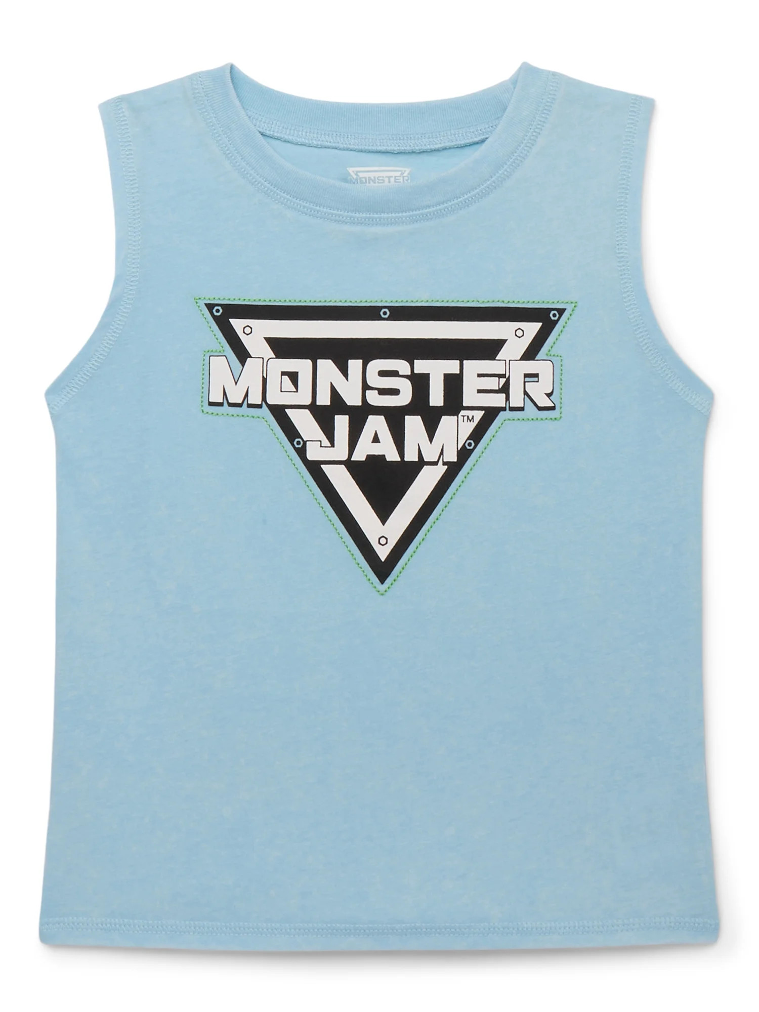 Monster Jam Cars Toddler Boy Tank Top with Front and Back Graphics, Sizes 12M-5T | Walmart (US)