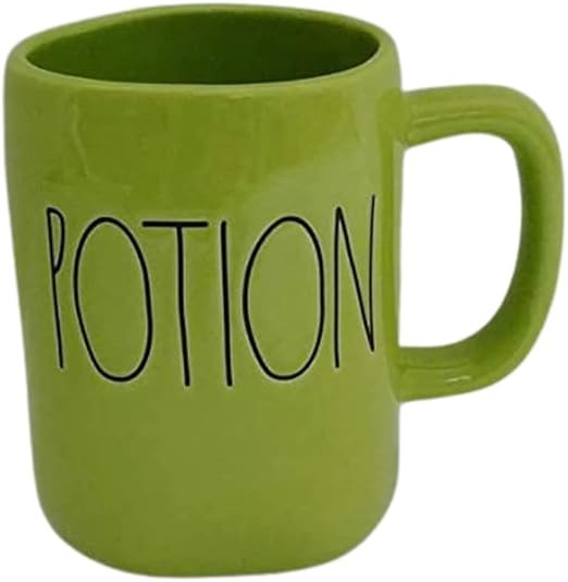 Rae Dunn Artisan Collection by Magenta Potion Solid Green Halloween Coffee Tea Mug LL | Amazon (US)