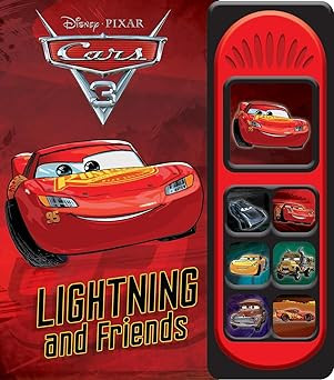 Disney Pixar Cars 3 - Lightning McQueen and Friends Little Sound Book - Play-a-Sound - PI Kids   ... | Amazon (US)