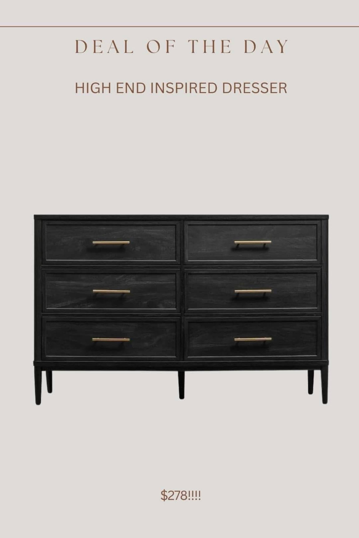 In stock as of 4:15pm EST!!!! 🚨🚨🚨 one of the prettiest & best priced dressers!

#LTKStyleTip #LTKHome #LTKSaleAlert