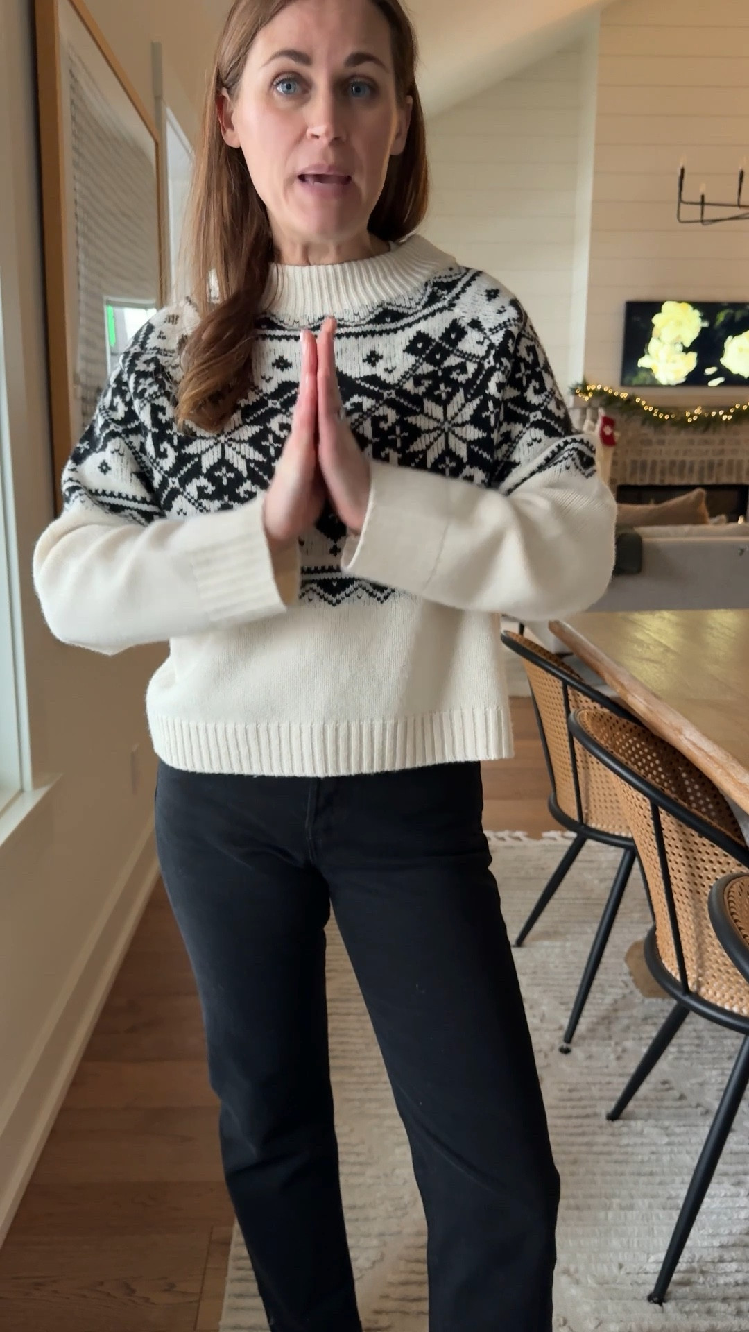 Sweater size small (and linked similar)
Jeans size 26


#LTKHoliday #LTKdayinmylife #LTKootd