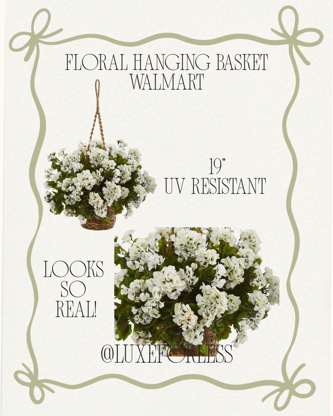 I can’t believe these are from Walmart👀 they look SO real!!! 🌿🧺


#LTKSeasonal #LTKHome #LTKmomlife