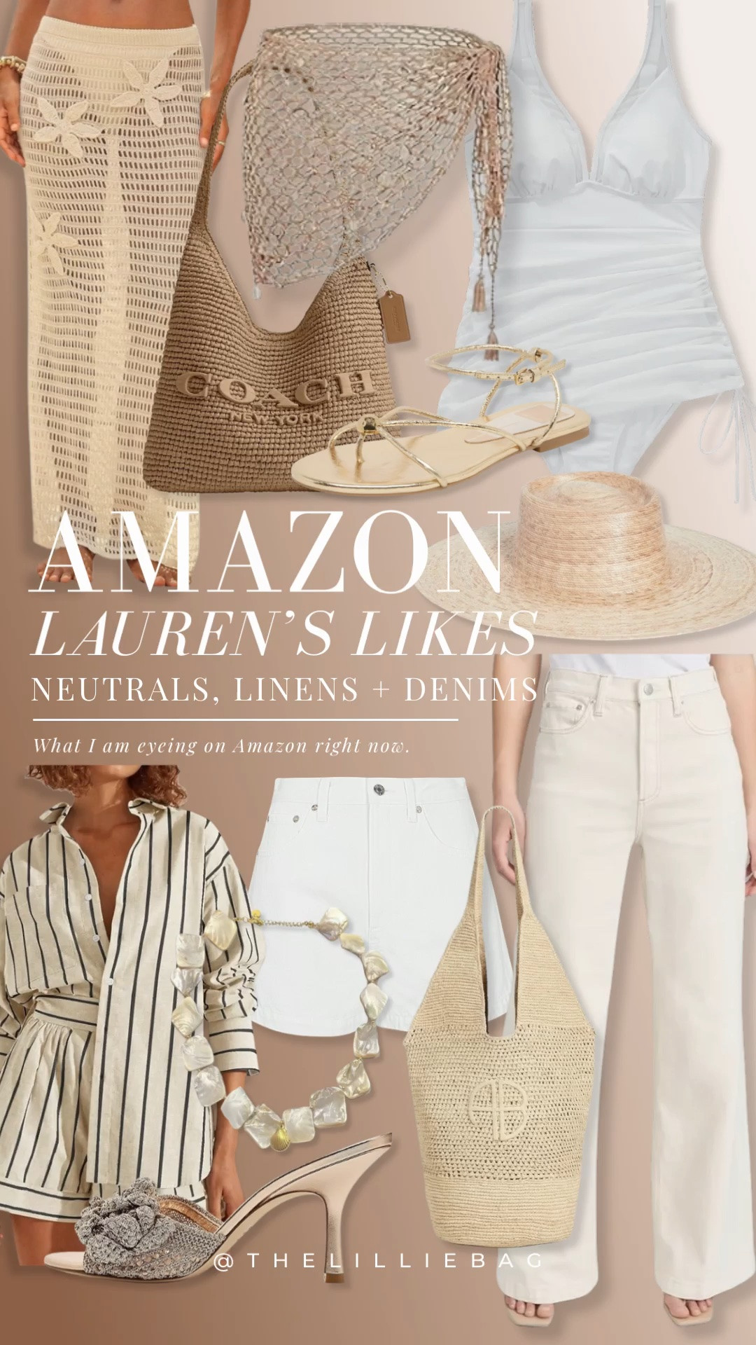 Amazon Lauren’s Likes 🤍✨  

All the neutrals, linens, denims, and easy staples I’m loving right now to bring into summer 🙌🏼  

Effortless pieces you can mix, match, and wear on repeat all season long ☀️ everything is linked on my LTK!  

amazon finds, neutral outfits, linen outfits, denim outfits, summer staples, casual chic, spring outfits 2026, everyday style

#LTKSeasonal #LTKSwim #LTKTravel