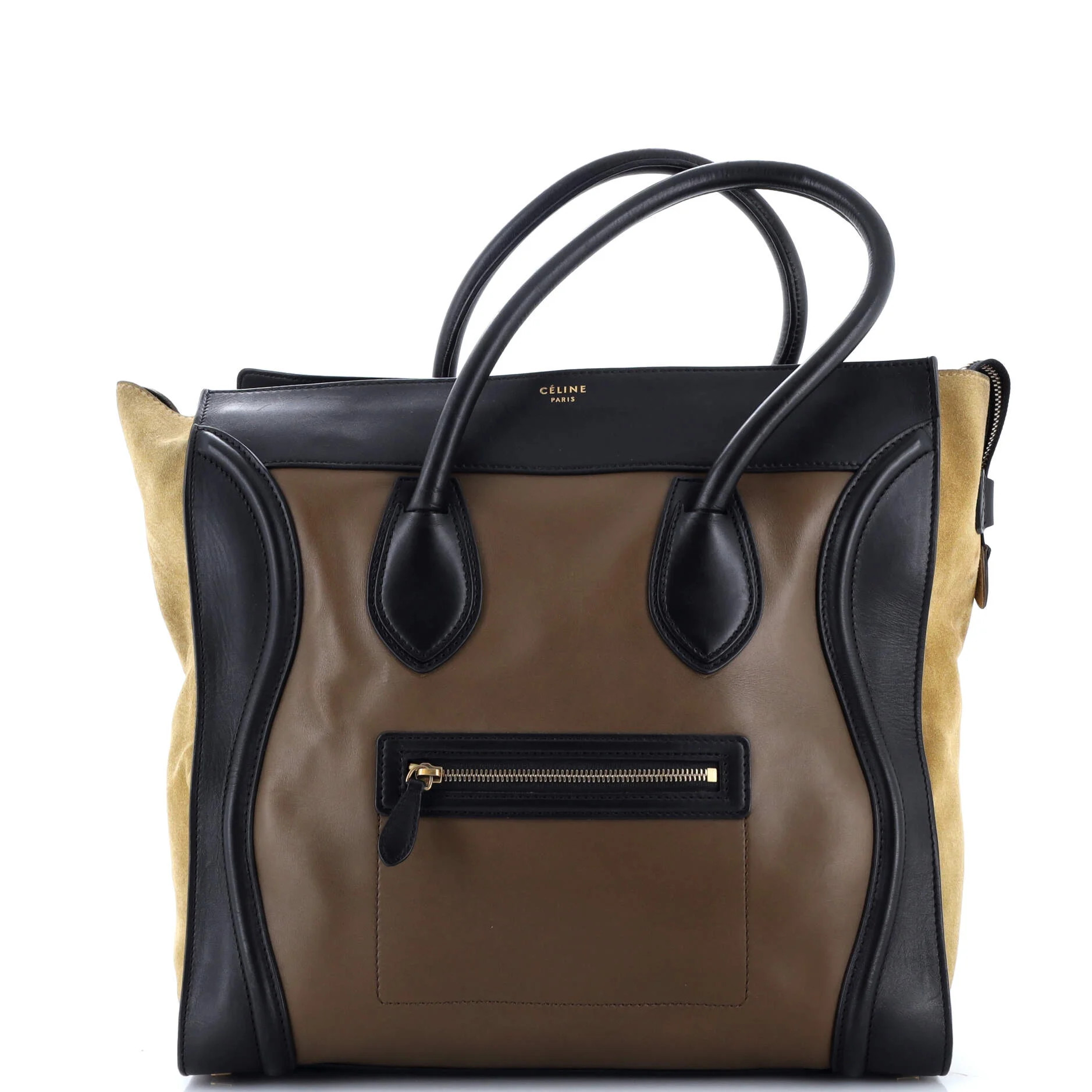 Pre-Owned Tricolor Luggage Bag Leather Medium By Rebag | Walmart (US)