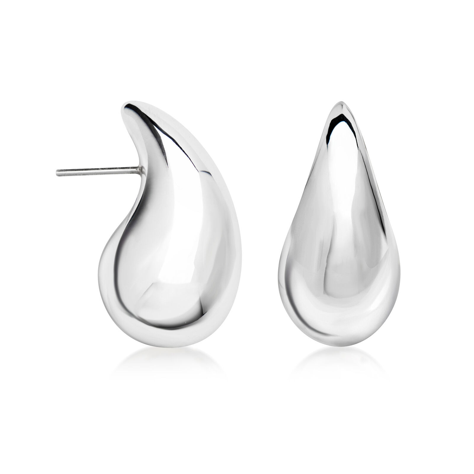 Sterling Silver Large Teardrop Earrings | Ross-Simons