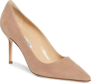Manolo Blahnik BB Pointed Toe Pump (Women) | Nordstrom | Nordstrom