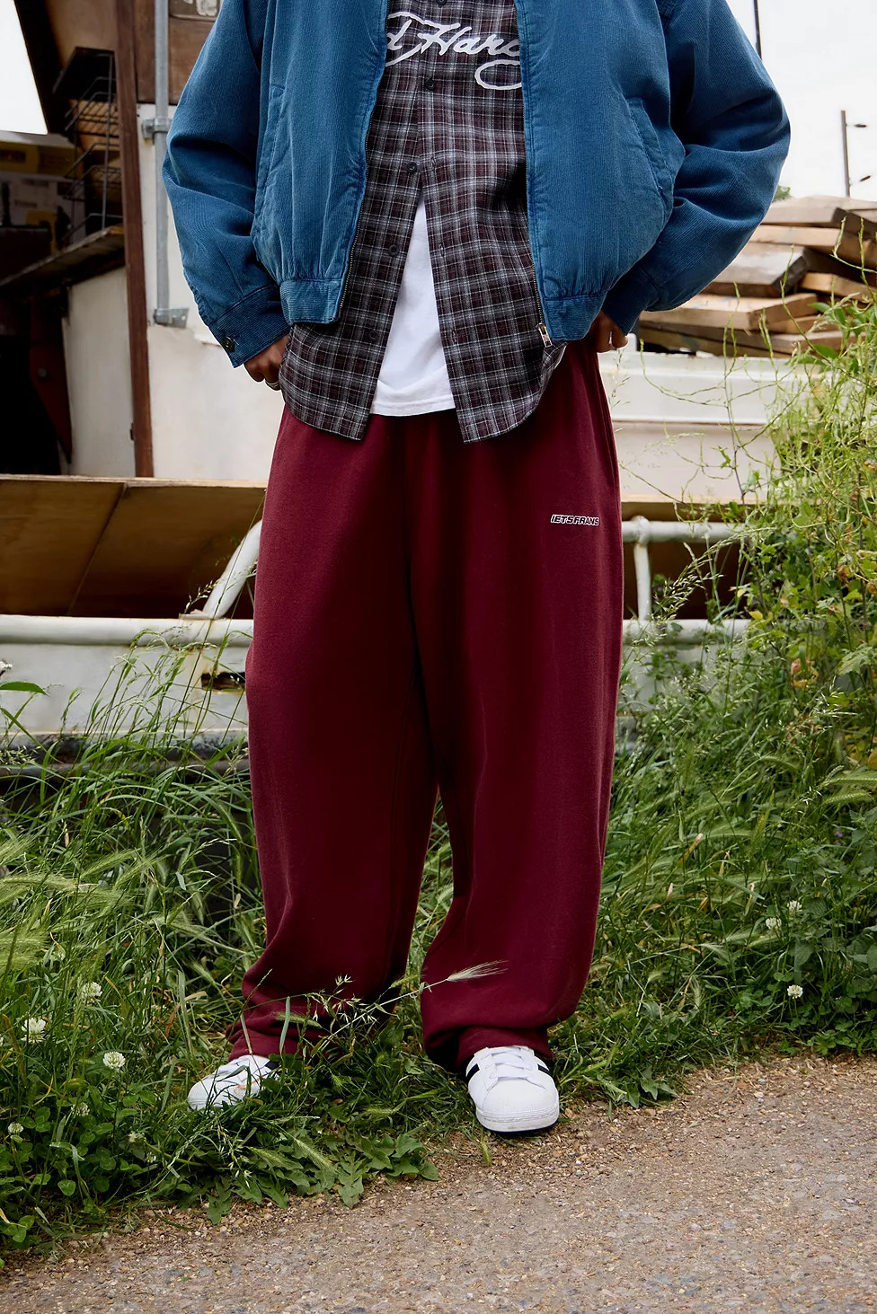 iets frans... Red Harri Joggers | Urban Outfitters UK