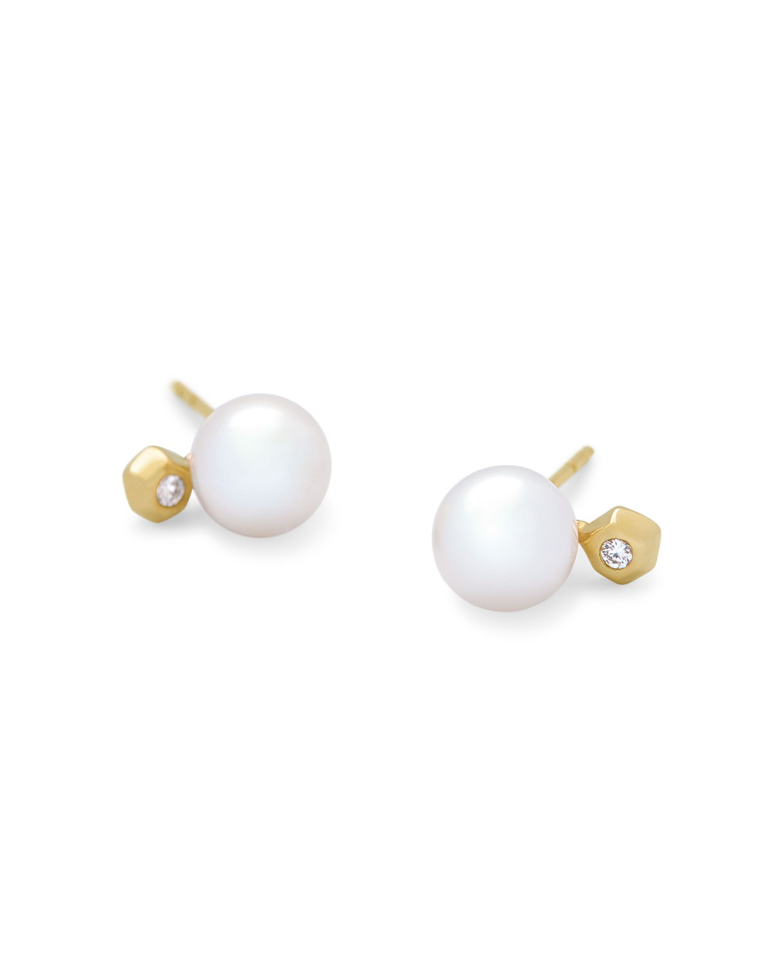 Cathleen 14k Yellow Gold Stud Earrings | Kendra Scott