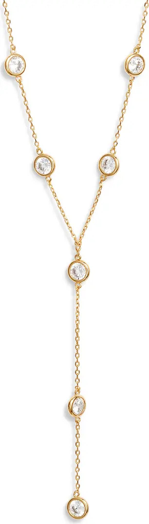 Nordstrom Cubic Zirconia Station Y Necklace | Nordstrom | Nordstrom