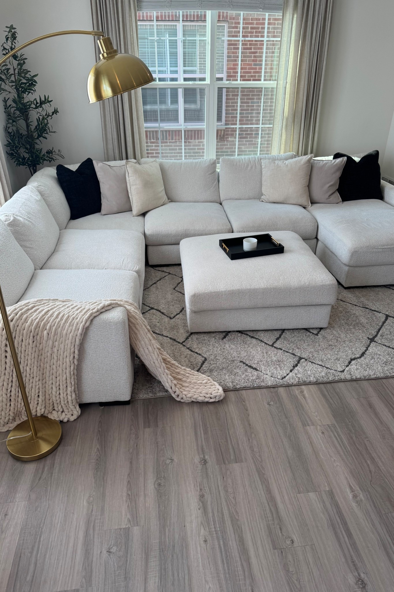 Love my couch! Baby & family friendly! (Performance fabric) very easy to clean! You can throw all inserts into washing machine! No need to be afraid of red wine spills 

#LTKHome