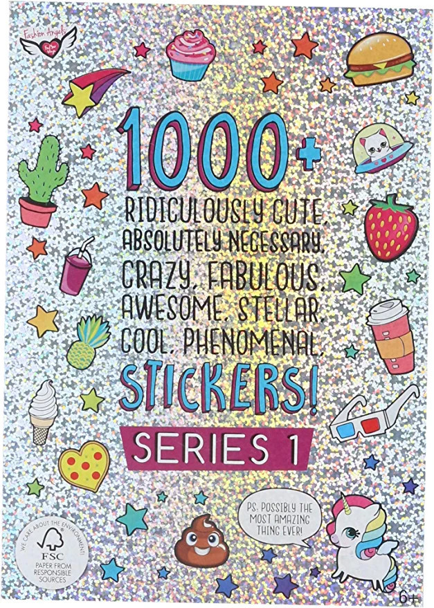 Fashion Angels 1000+ Ridiculously Cute Stickers for Kids - Fun Craft Stickers for Scrapbooks, Pla... | Amazon (US)