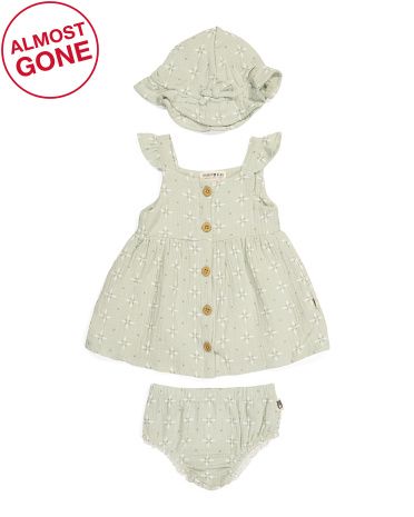Newborn Girl 2pc Dress Set | TJ Maxx
