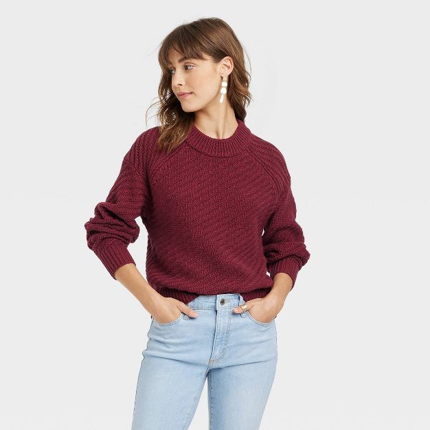 Women's Crewneck Pullover Sweater - Universal Thread™ | Target