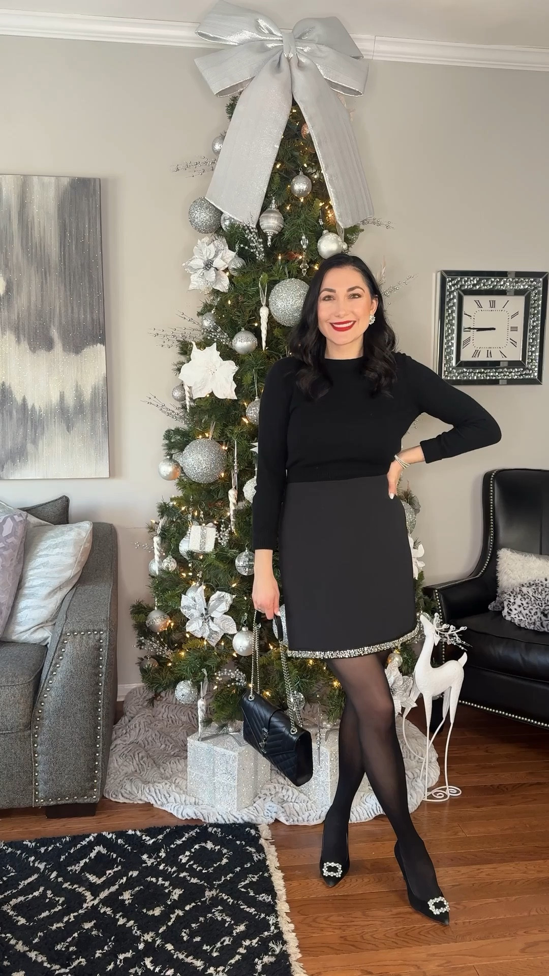 Classy NYE outfit ideas 🤍🖤 

#nyeoutfits #newyearsoutfit #holidayparty #holidayoutfits #classystyle 


#LTKSeasonal #LTKBeauty #LTKHoliday