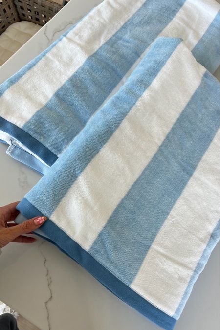 Obsessed with these blue and white towels for summer 🩵 they’re so soft and a nice large size

Pool towel, beach towel, cute towel, summer towel, Walmart, striped towel, Christine Andrew 

#LTKFindsUnder50 #LTKSeasonal #LTKSwim
