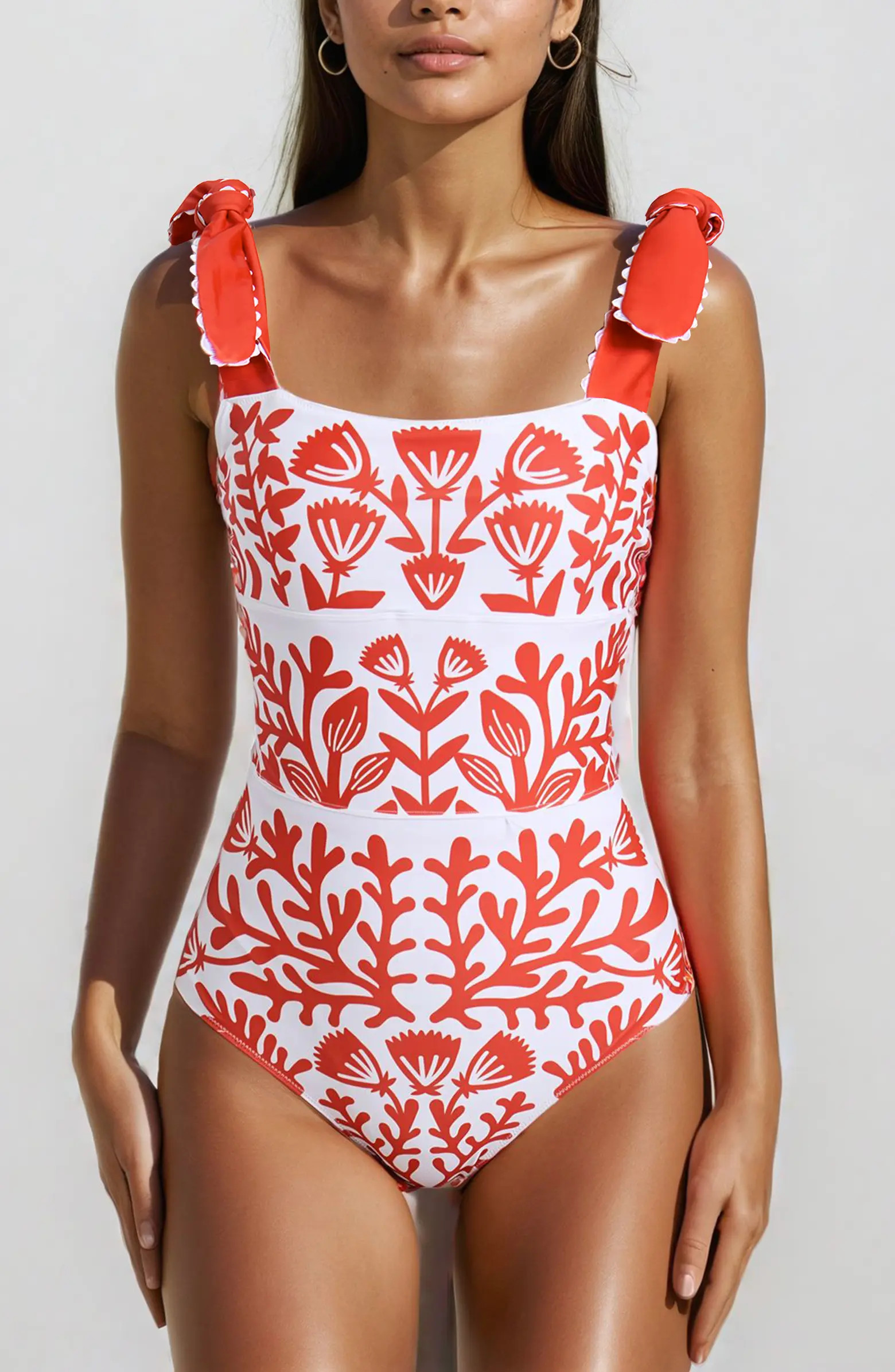 Red Coral Reversible One-Piece Swimsuit | Nordstrom