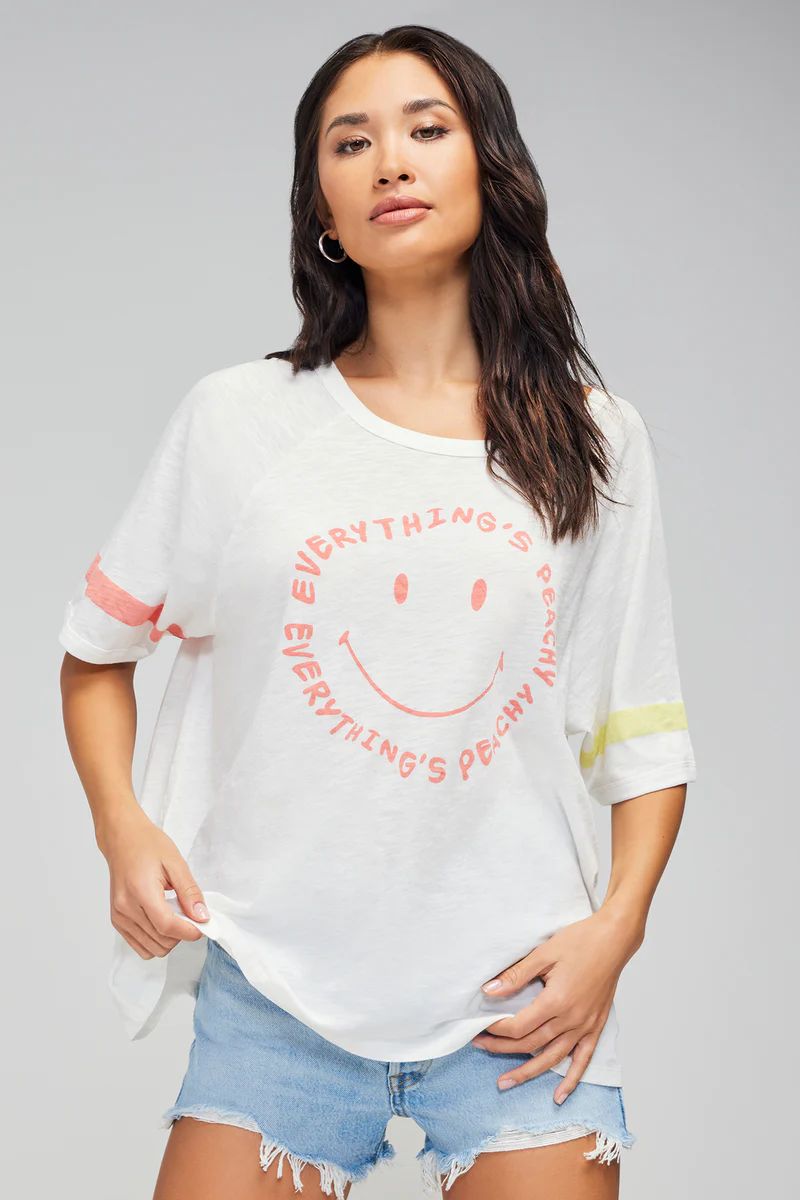 Everything's Peachy Juliette Tee | Vanilla | Wildfox