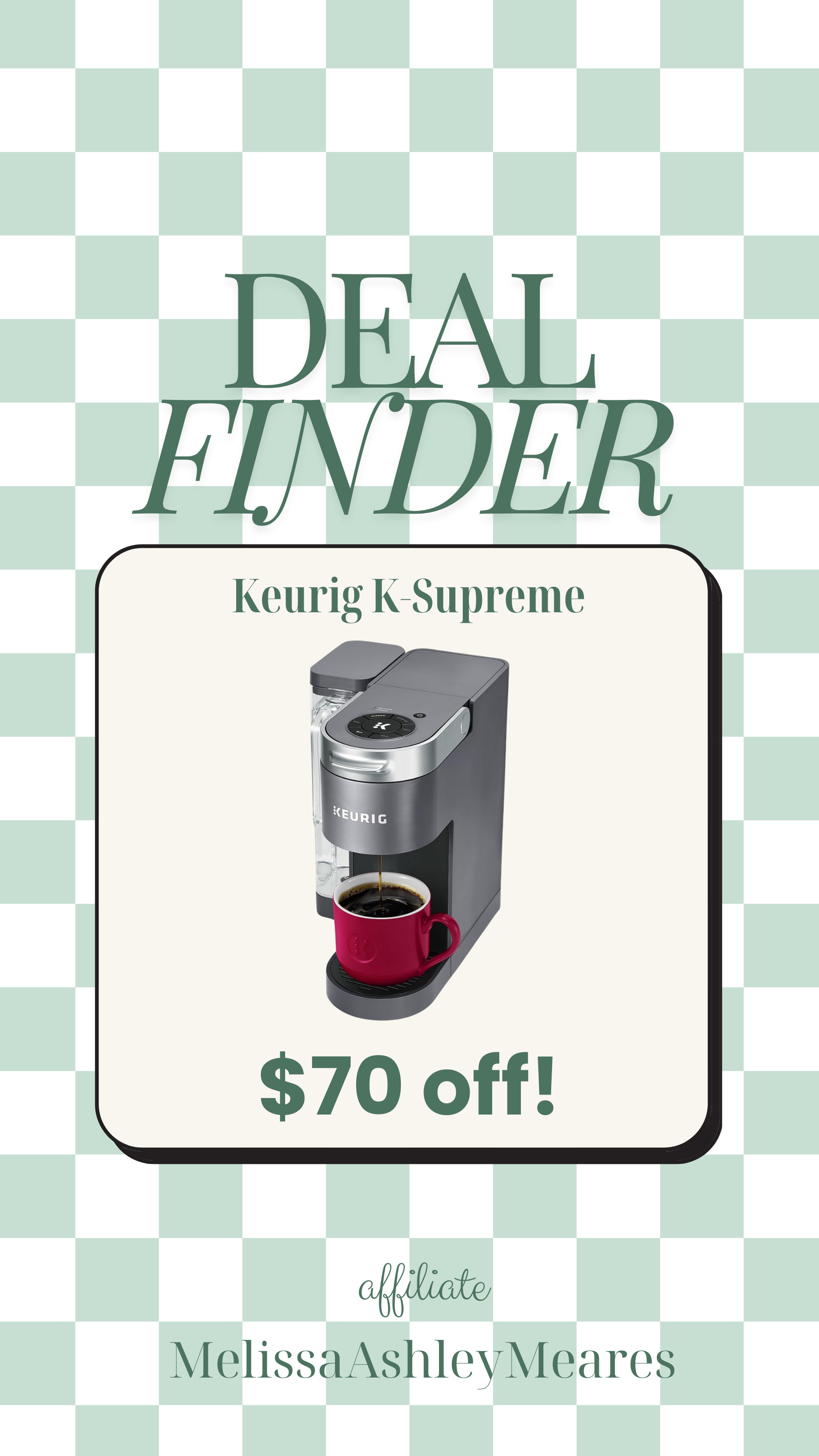 Keurig K-Supreme at a great discount right now! k-cup, k cup, coffee maker, coffee 

 #LTKHome #LTKSaleAlert #LTKFindsUnder100