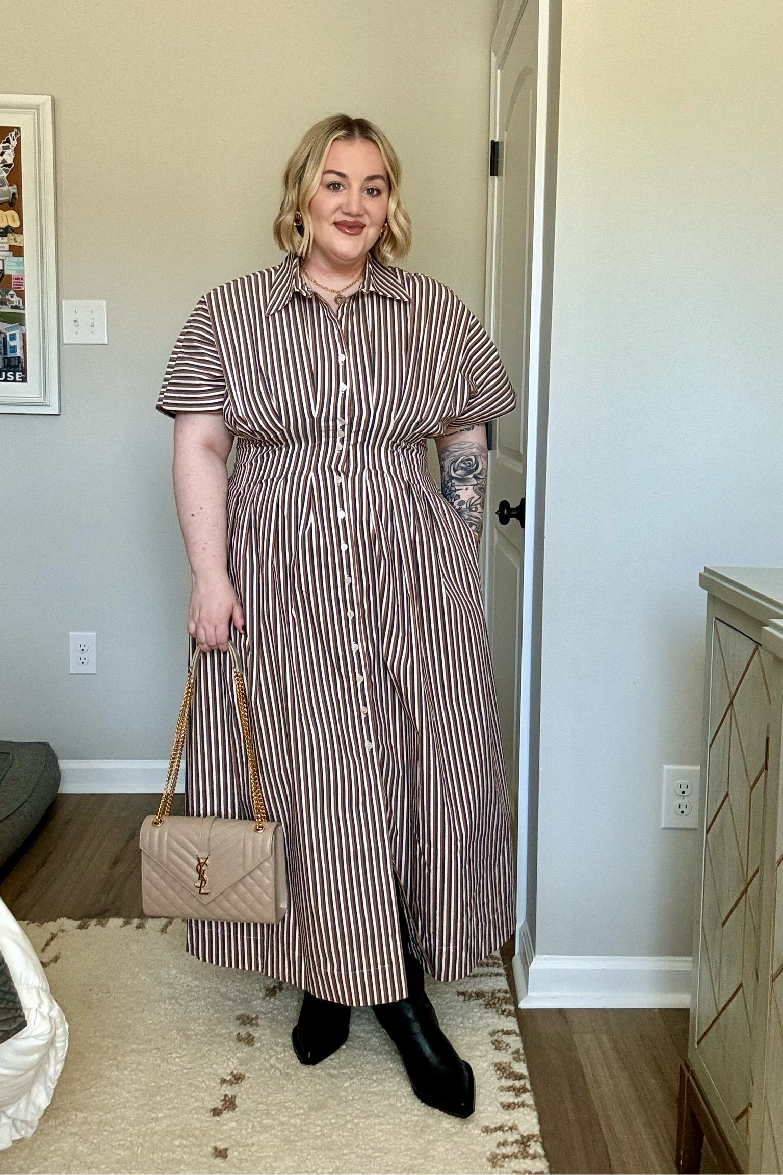 Date night look #2! I love this transition dress it’s so beautiful for fall! 

#LTKPlusSize #LTKMidsize #LTKSeasonal