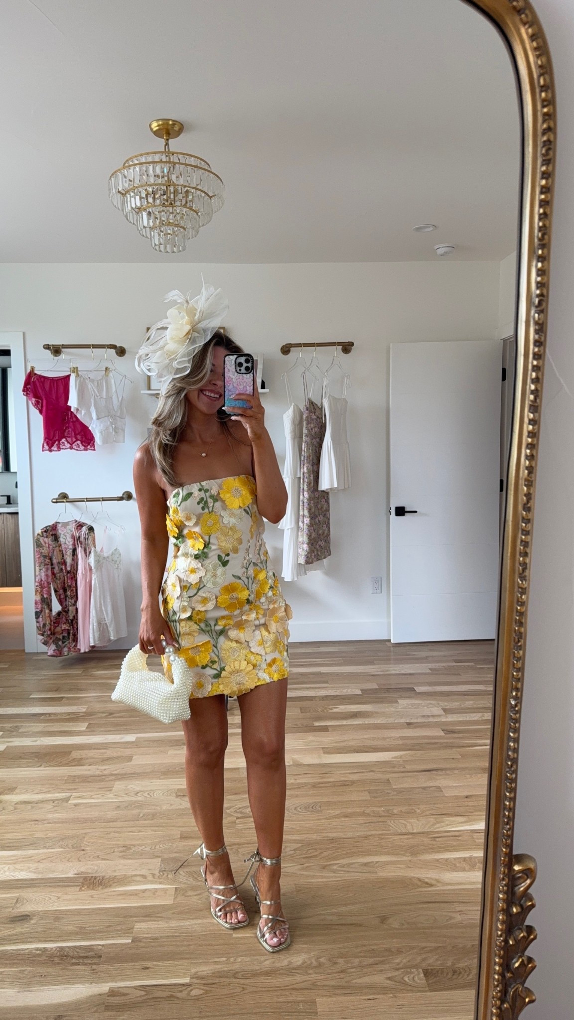 Yellow floral spring mini special event party dress 

Wearing my usual small/2

VICI: use code Emerson30 


#LTKParties #LTKSeasonal #LTKWedding