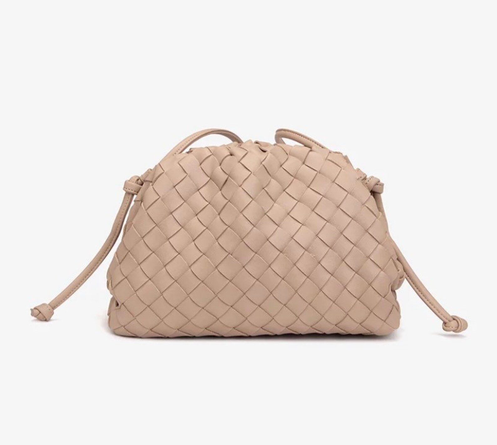 Large or Small Woven Clutch Bag Pu Leather Braid Woven Cloud - Etsy | Etsy (US)