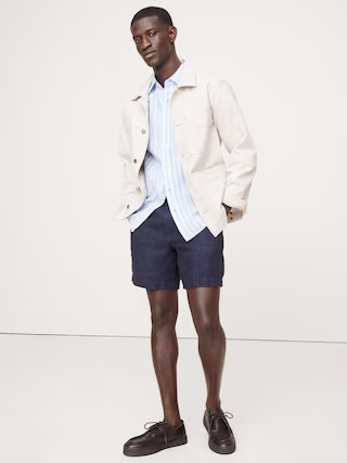 7" Linen Short | Banana Republic (US)