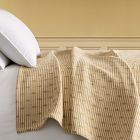 Pierce & Ward Dotted Stripe Double Cloth Blanket | West Elm (US)