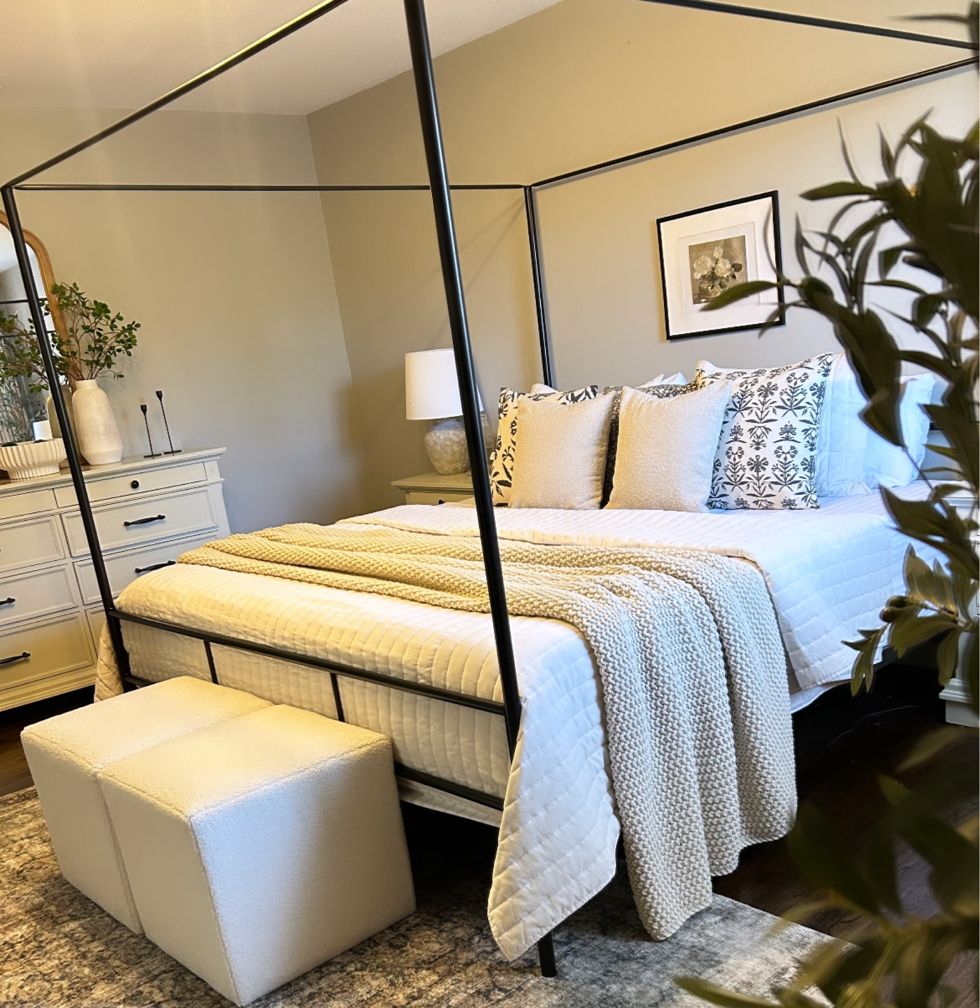 Under $200 my canopy bed  